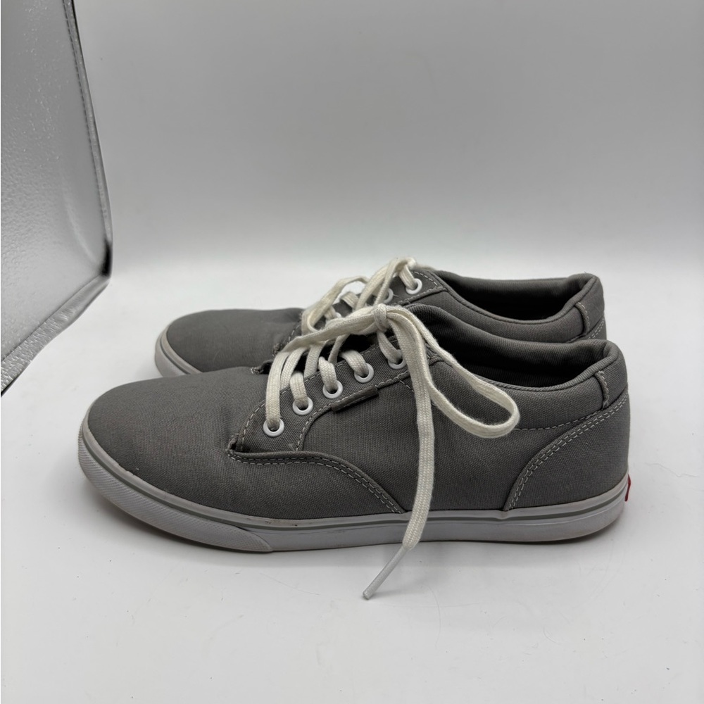 Vans Women's Gray Canvas Sneakers